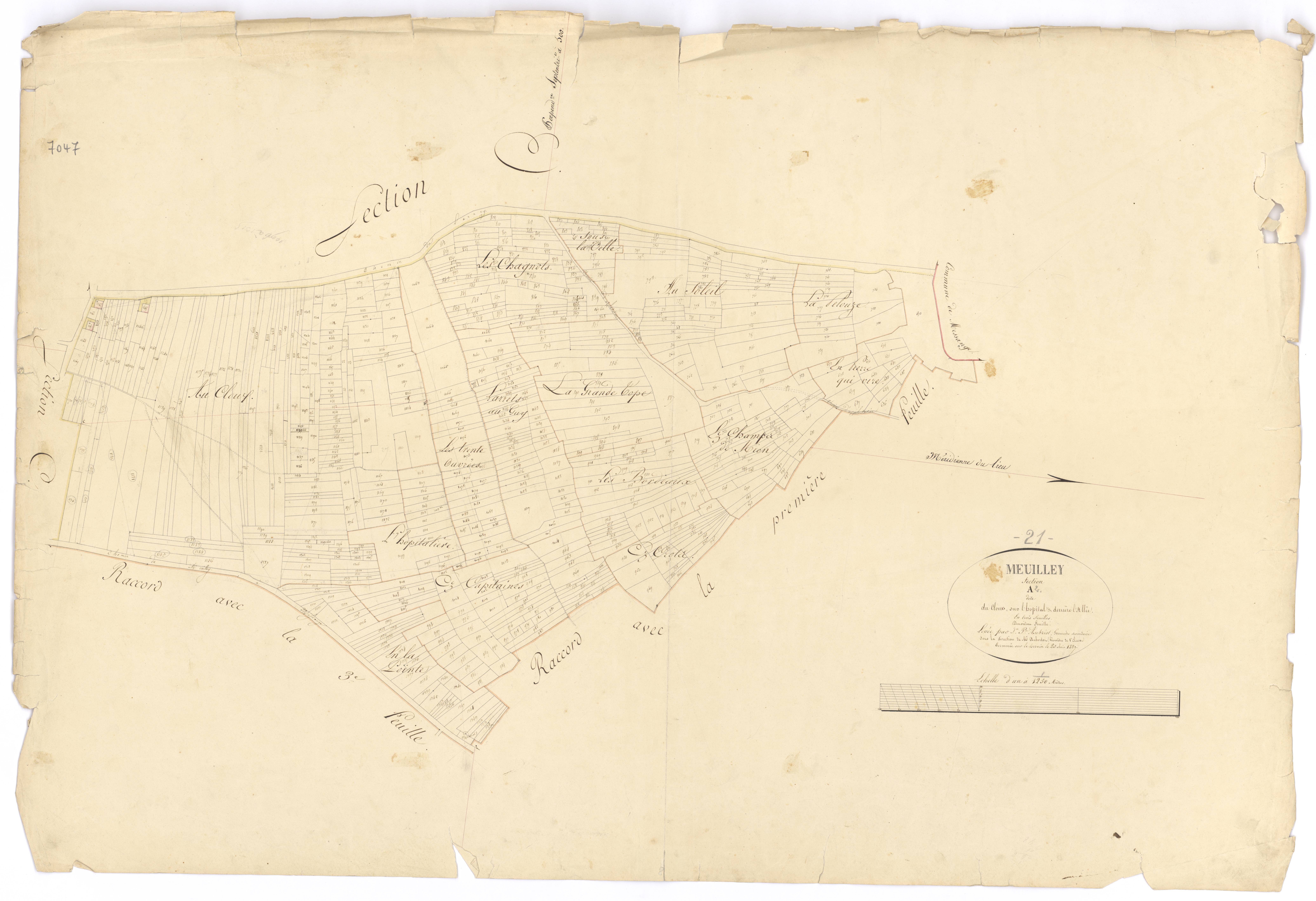 Meuilley - Section A2 - 3 P PLAN 408/3