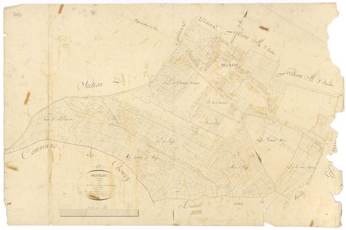 Meuilley - Section C1 - 3 P PLAN 408/9