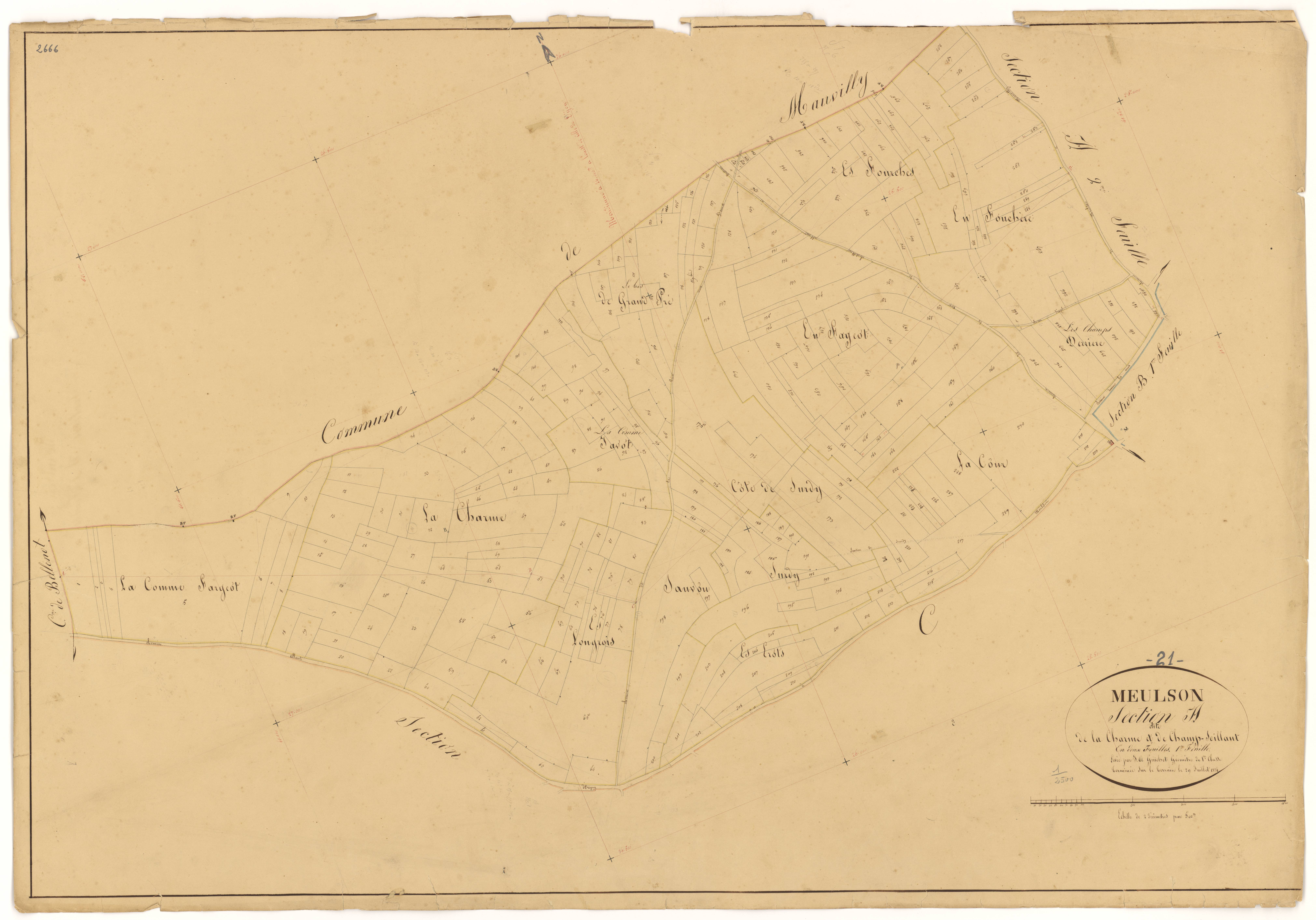 Meulson - Section A1 - 3 P PLAN 409/2