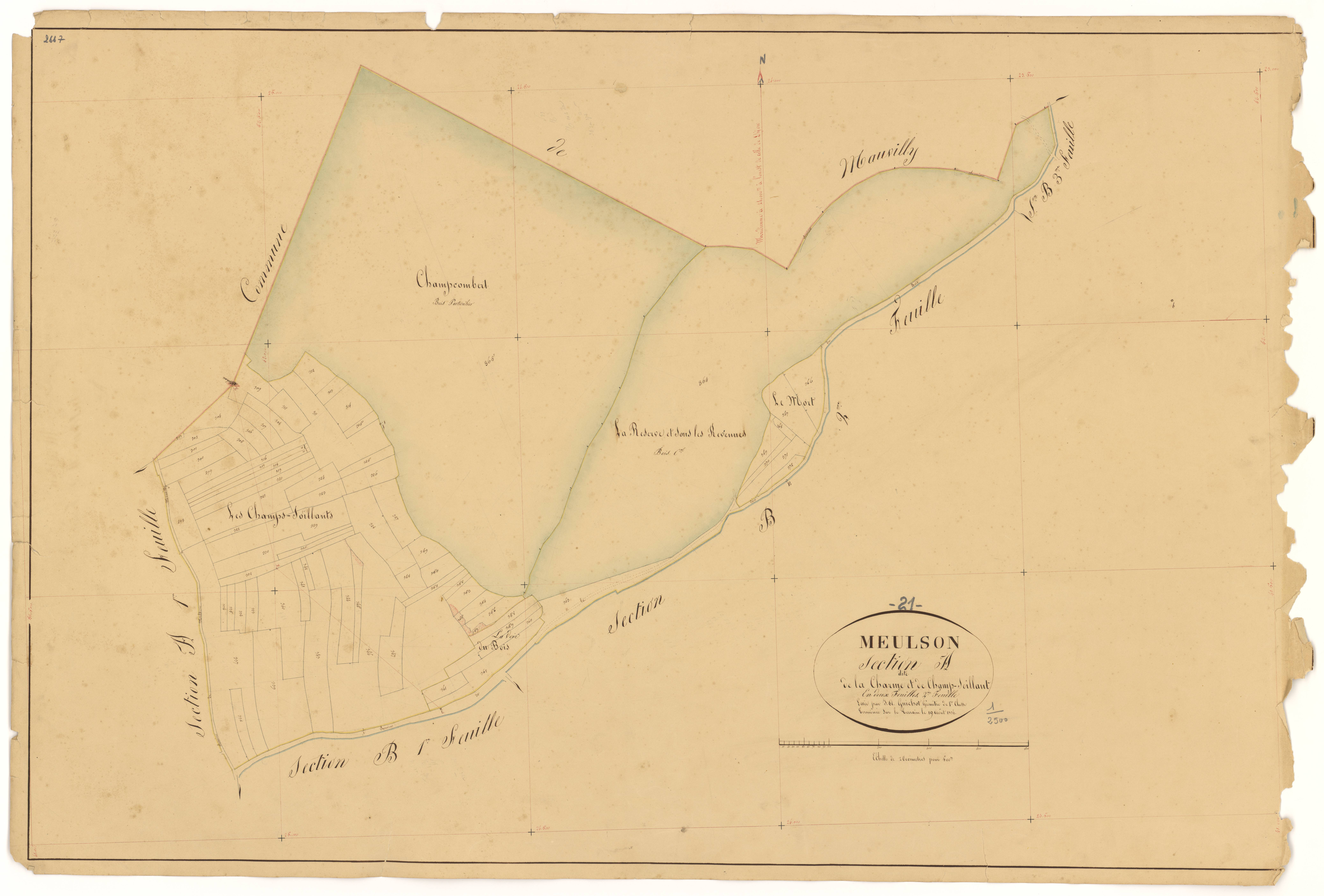 Meulson - Section A2 - 3 P PLAN 409/3