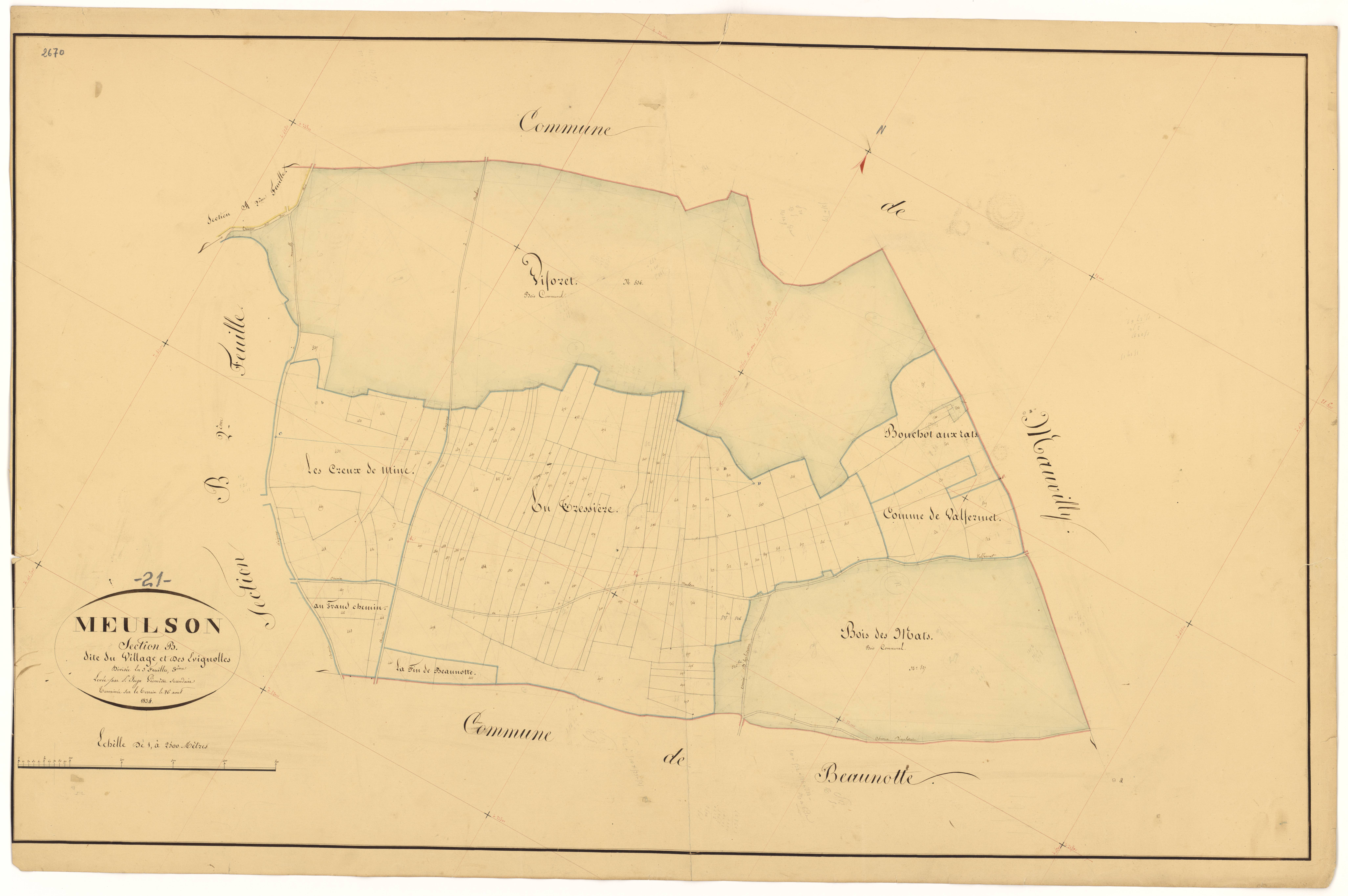 Meulson - Section B3 - 3 P PLAN 409/6