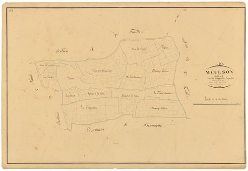 Meulson - Section B2 - 3 P PLAN 409/5