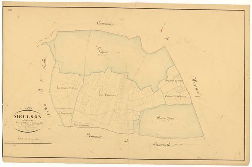 Meulson - Section B3 - 3 P PLAN 409/6