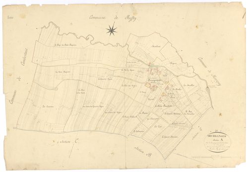 Meursanges - Section A - 3 P PLAN 410/2