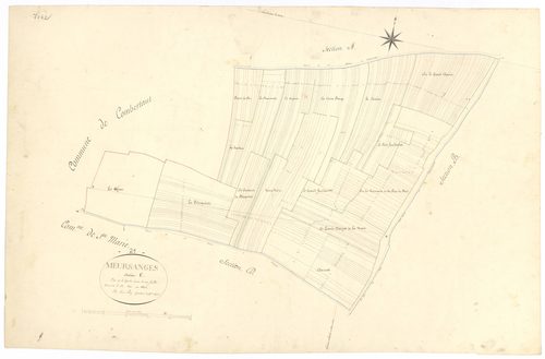 Meursanges - Section C - 3 P PLAN 410/4