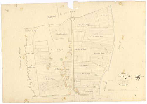 Meursanges - Section D1 - 3 P PLAN 410/5