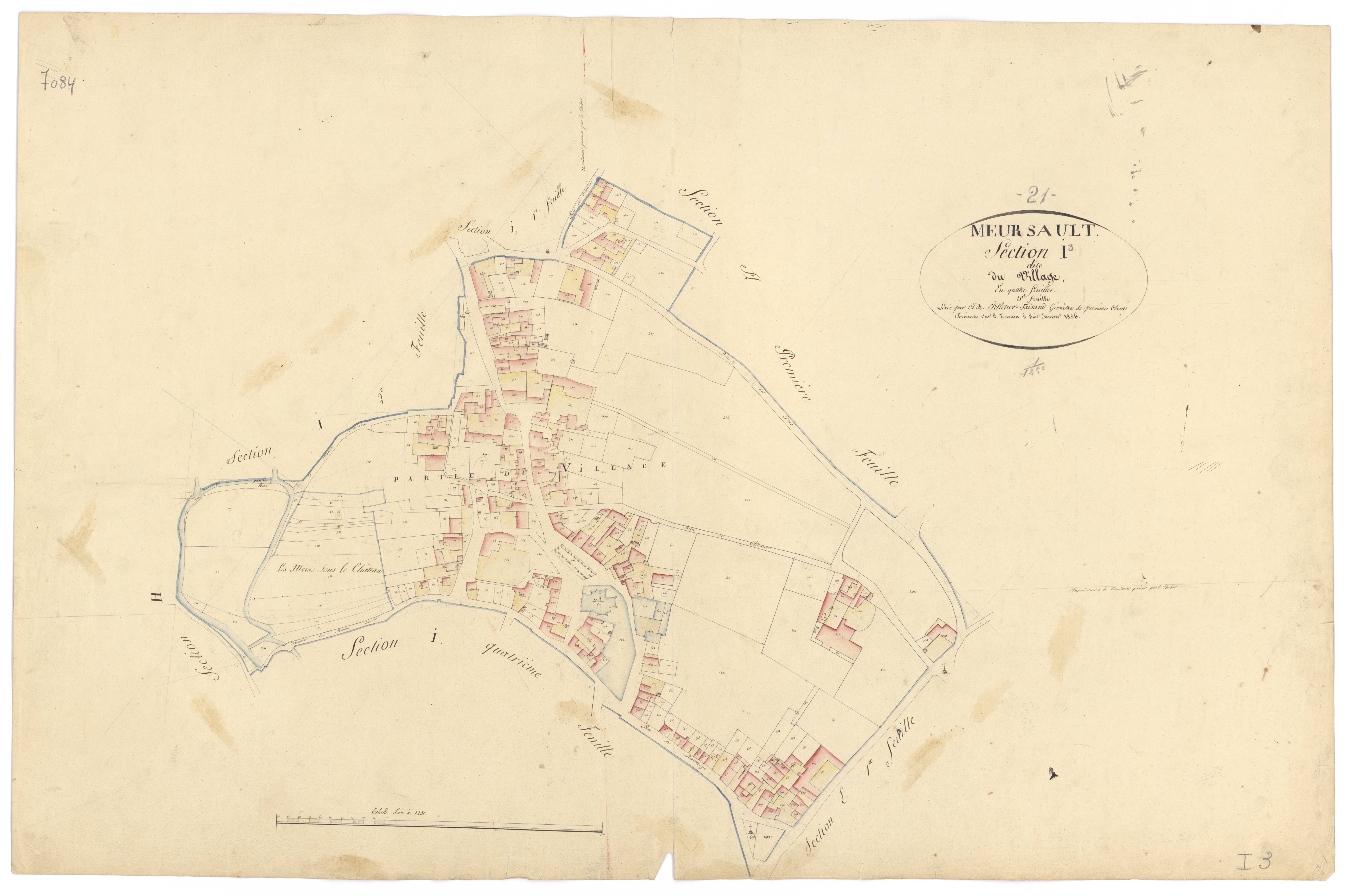 Meursault - Section I3 - 3 P PLAN 411/17