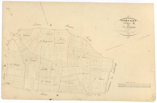 Meursault - Section A2 - 3 P PLAN 411/3