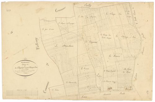 Meursault - Section B - 3 P PLAN 411/4