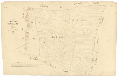 Meursault - Section E2 - 3 P PLAN 411/9