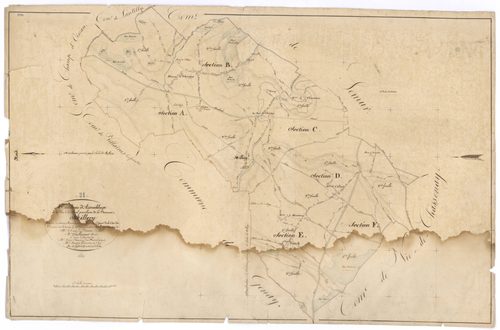Millery - Tableau d'assemblage - 3 P PLAN 412/1