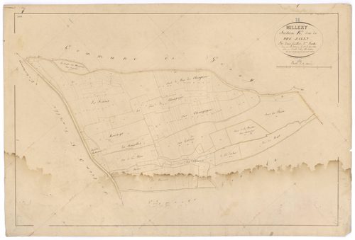 Millery - Section E2 - 3 P PLAN 412/12