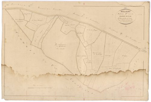 Millery - Section F1 - 3 P PLAN 412/13