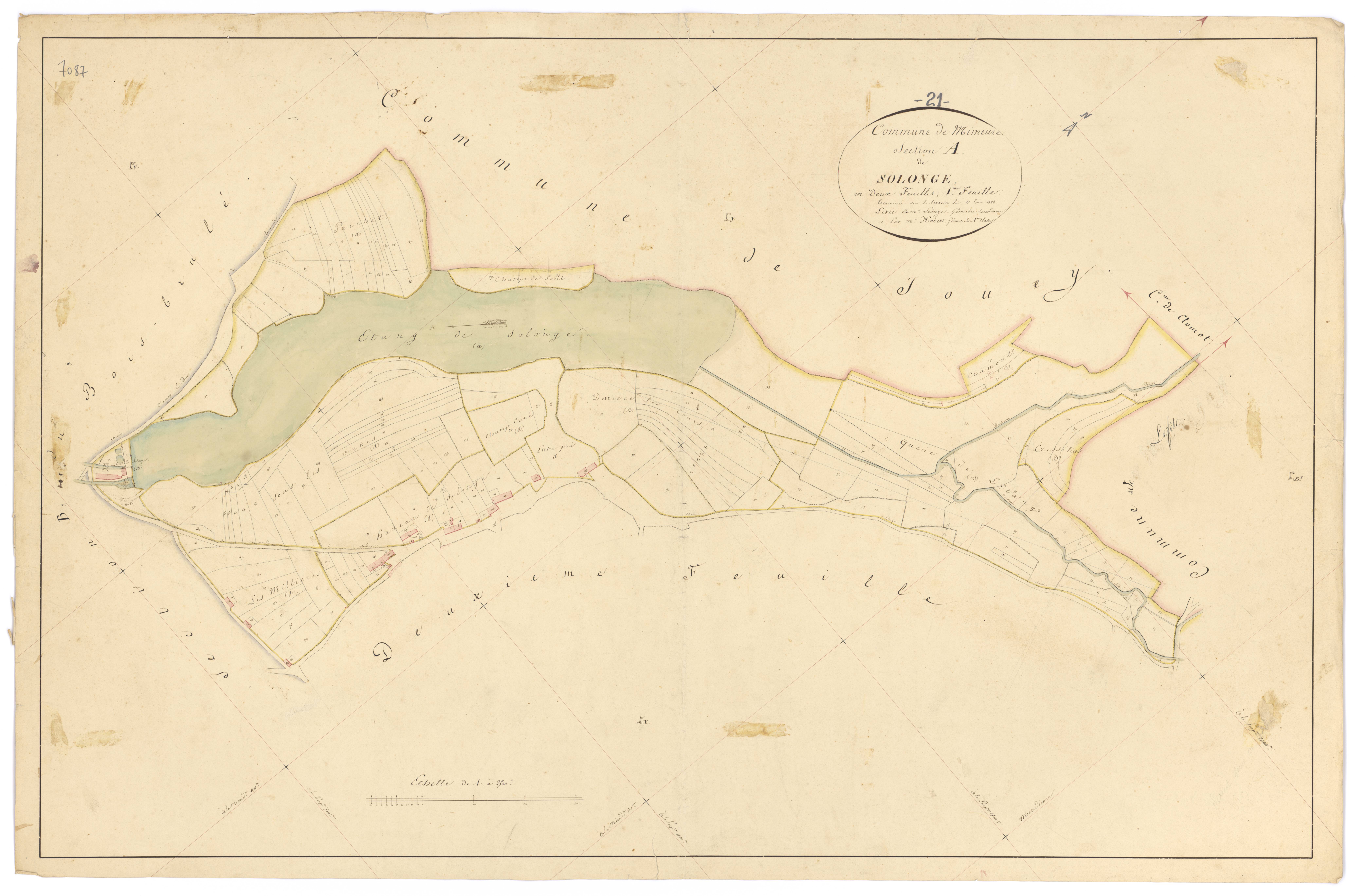 Mimeure - Section A1 - 3 P PLAN 413/2