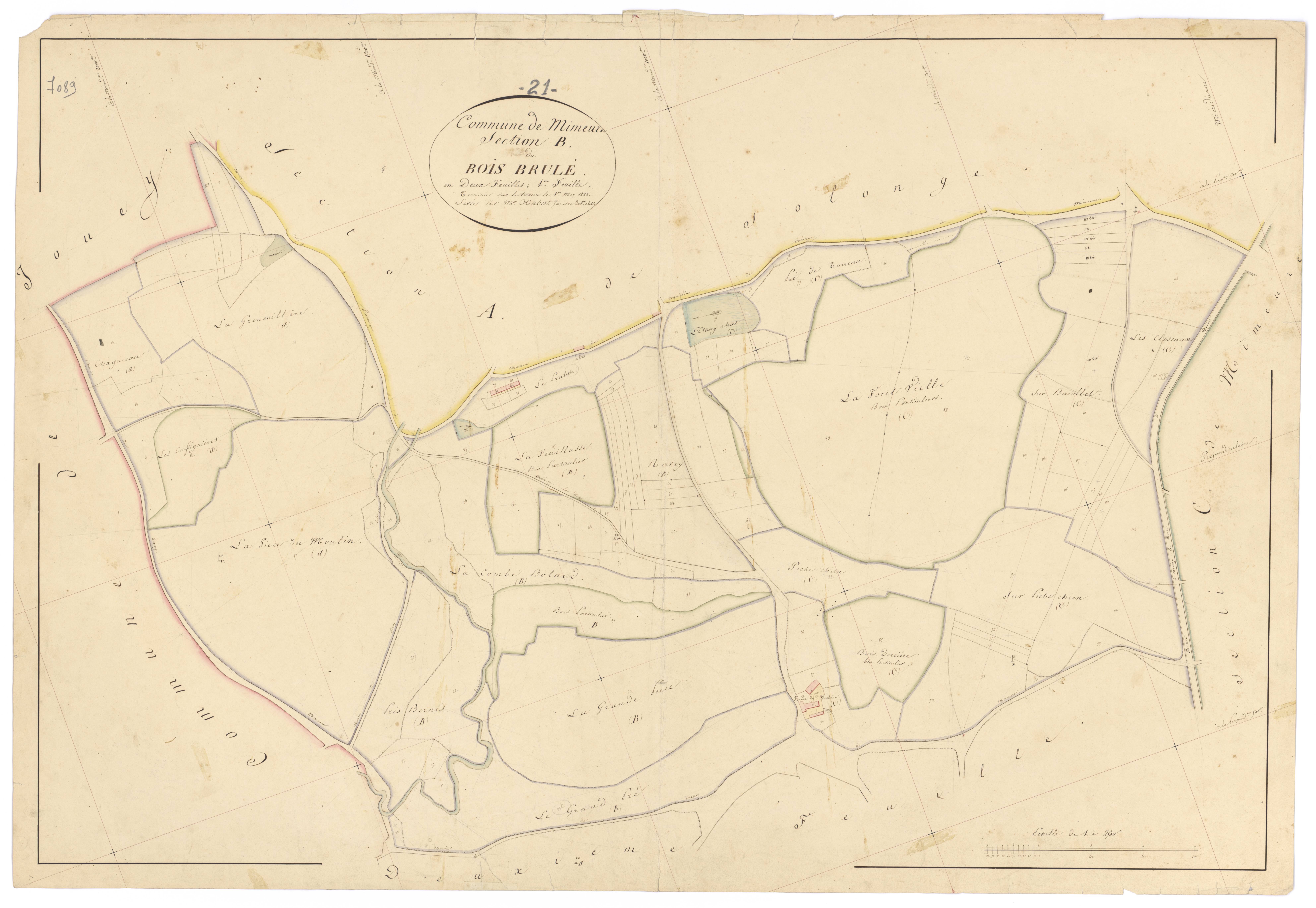 Mimeure - Section B1 - 3 P PLAN 413/4