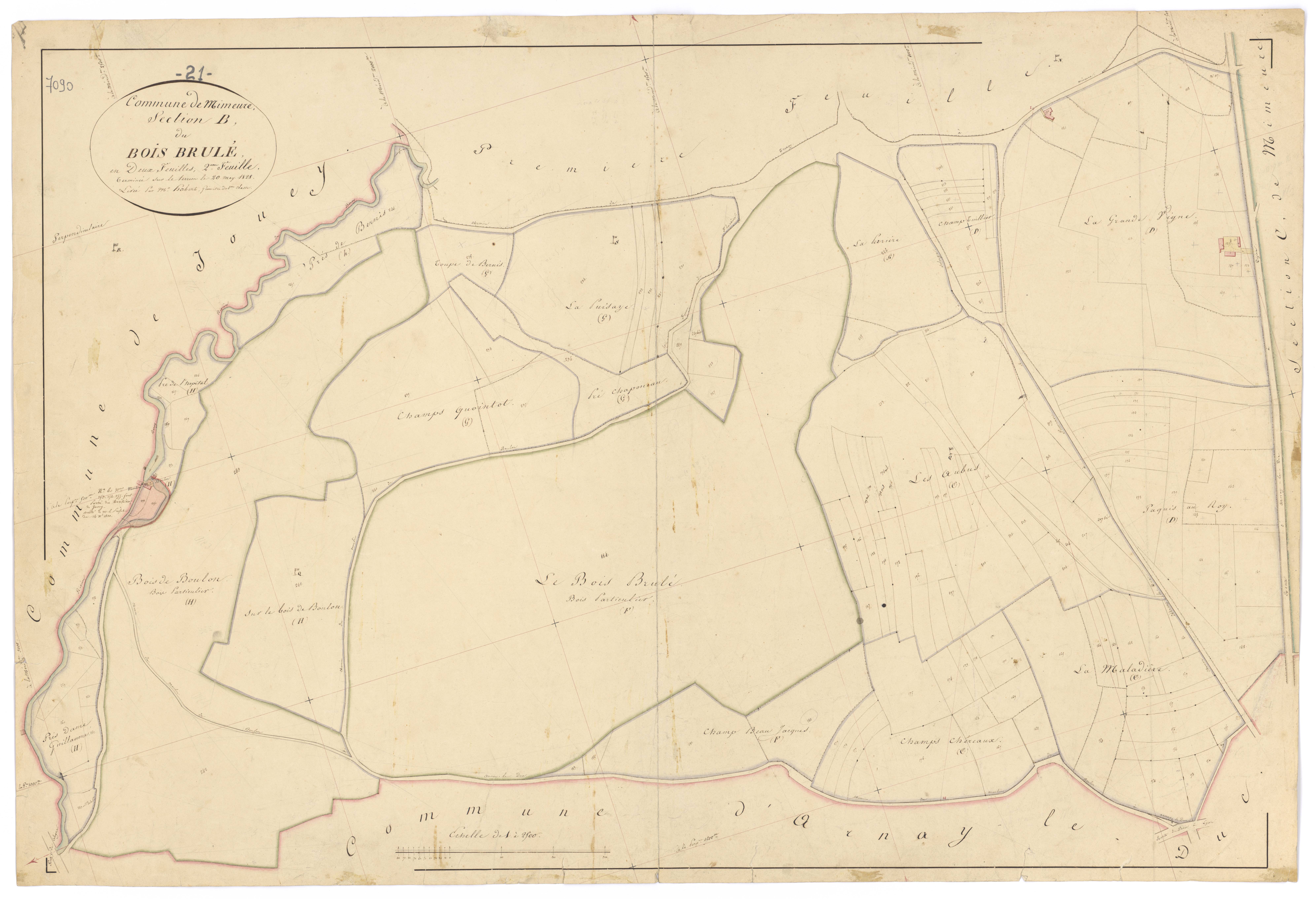 Mimeure - Section B2 - 3 P PLAN 413/5