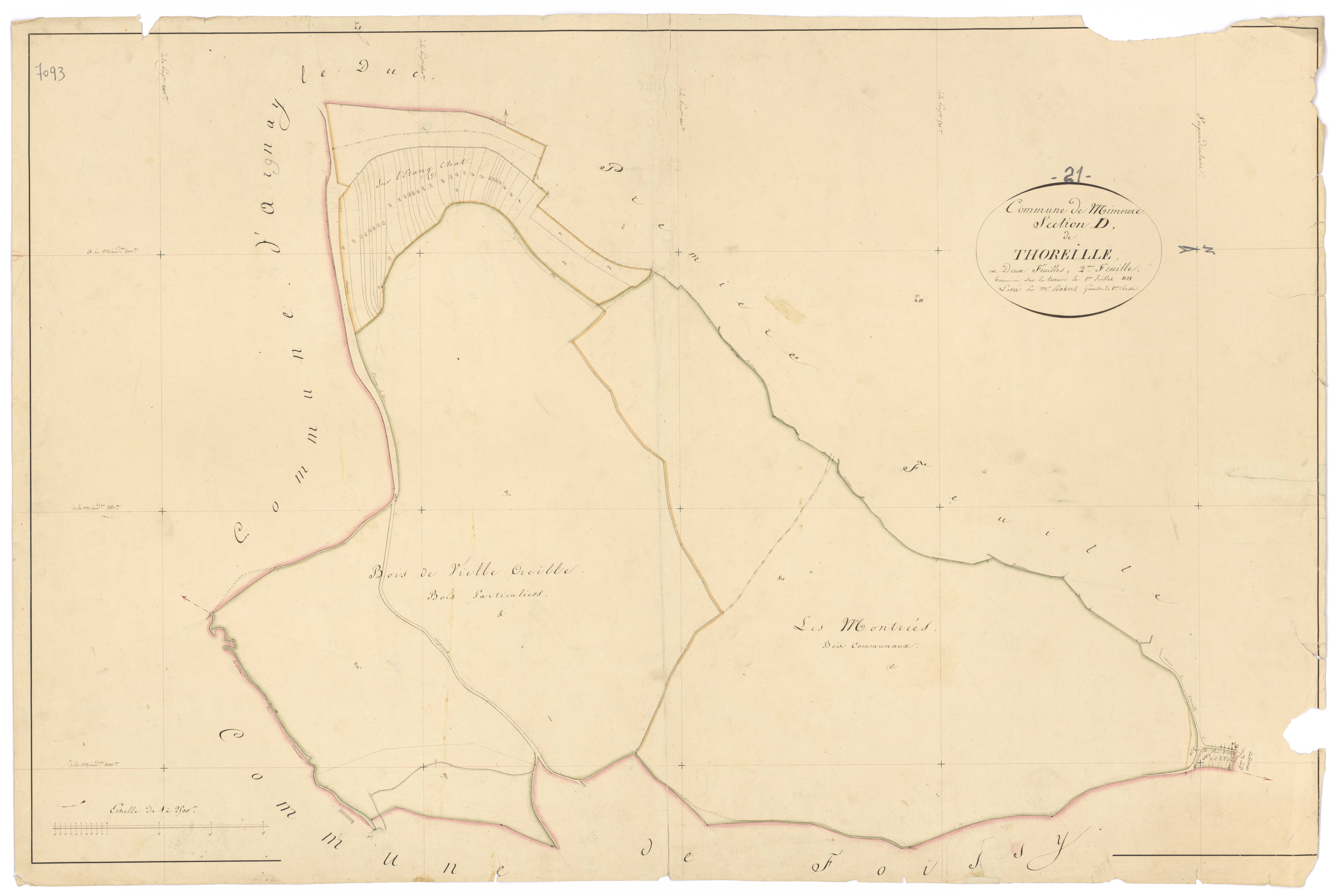 Mimeure - Section D2 - 3 P PLAN 413/8