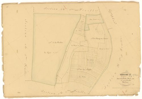 Mirebeau-sur-Bèze - Section A3 - 3 P PLAN 415/5
