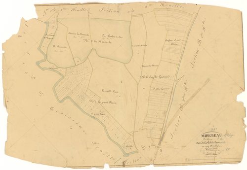 Mirebeau-sur-Bèze - Section A4 - 3 P PLAN 415/6