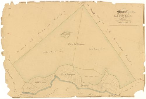 Mirebeau-sur-Bèze - Section A5 - 3 P PLAN 415/7