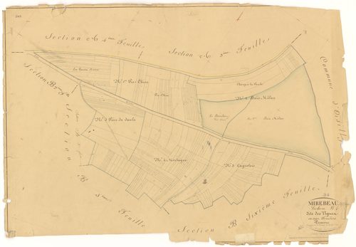 Mirebeau-sur-Bèze - Section B1 - 3 P PLAN 415/9