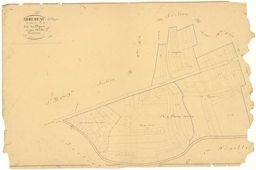 Mirebeau-sur-Bèze - Section B4 - 3 P PLAN 415/12