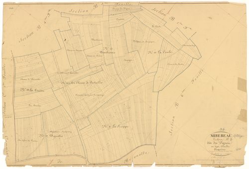 Mirebeau-sur-Bèze - Section B5 - 3 P PLAN 415/13