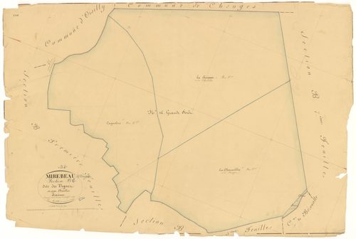 Mirebeau-sur-Bèze - Section B6 - 3 P PLAN 415/14