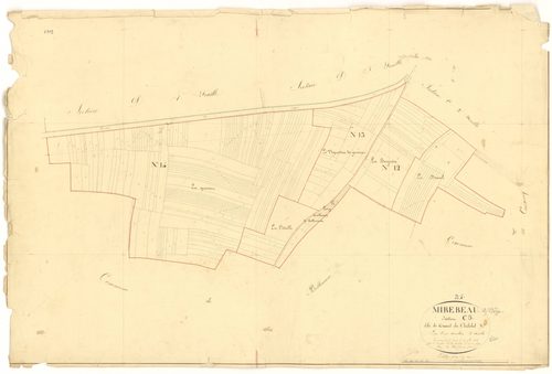 Mirebeau-sur-Bèze - Section C3 - 3 P PLAN 415/19