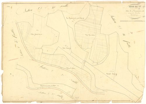 Mirebeau-sur-Bèze - Section D3 - 3 P PLAN 415/23