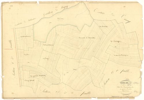 Mirebeau-sur-Bèze - Section D4 - 3 P PLAN 415/24