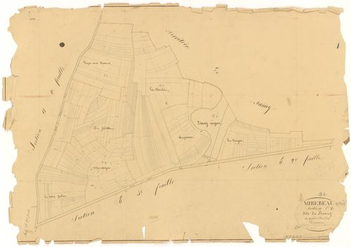 Mirebeau-sur-Bèze - Section E1 - 3 P PLAN 415/26