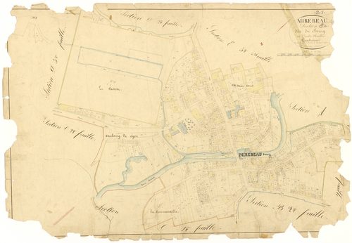 Mirebeau-sur-Bèze - Section E4 - 3 P PLAN 415/29