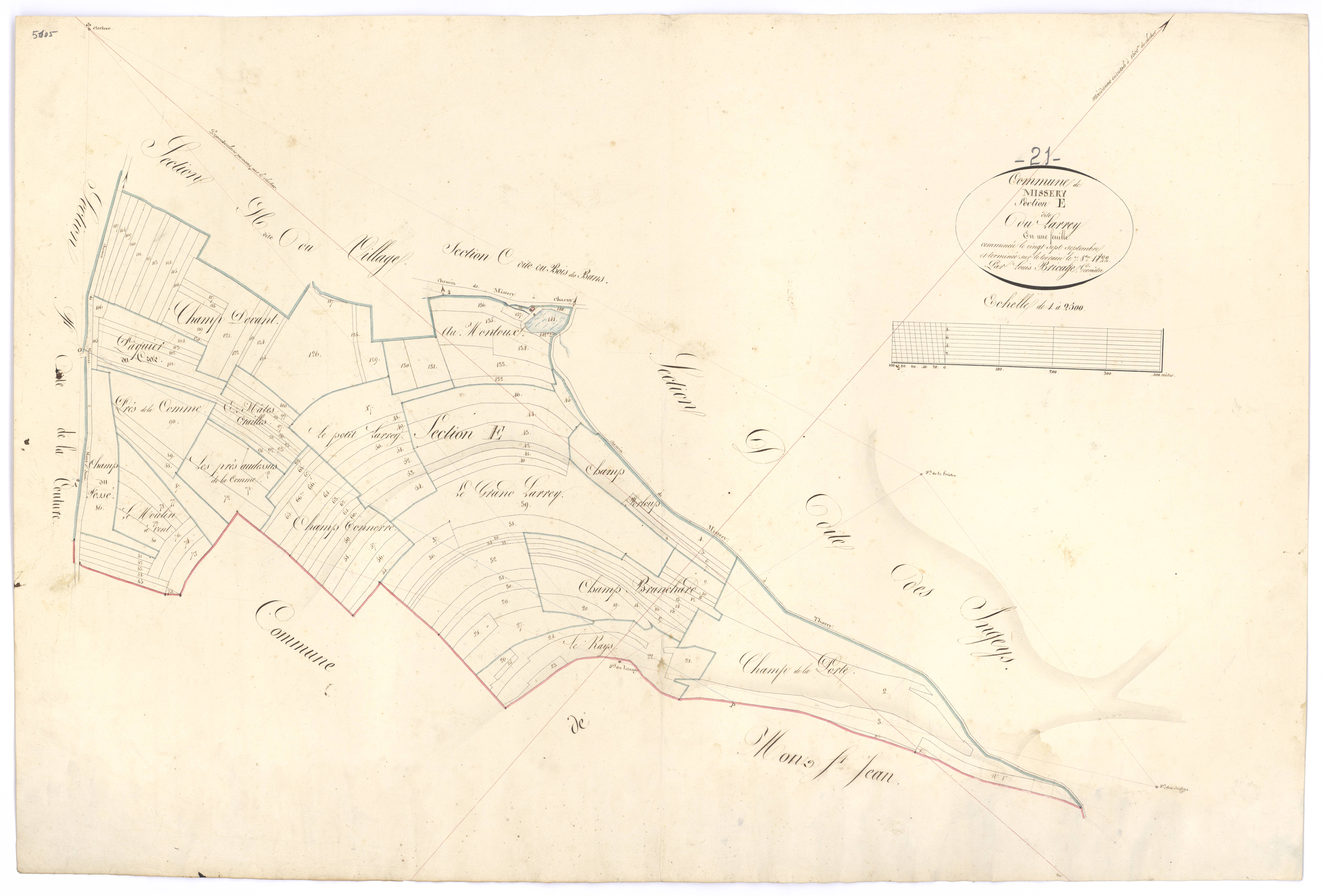 Missery - Section E - 3 P PLAN 416/6