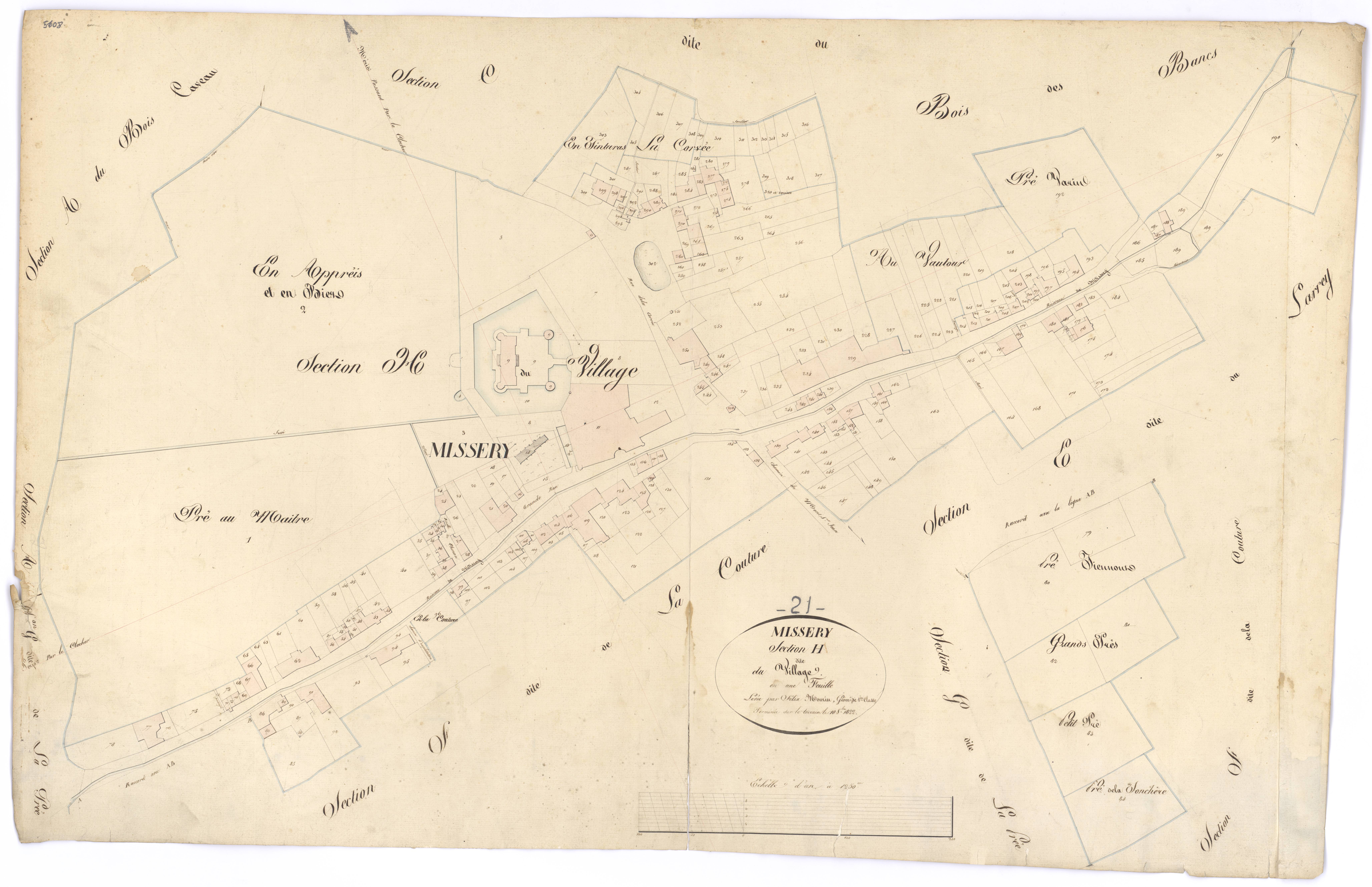 Missery - Section H - 3 P PLAN 416/9
