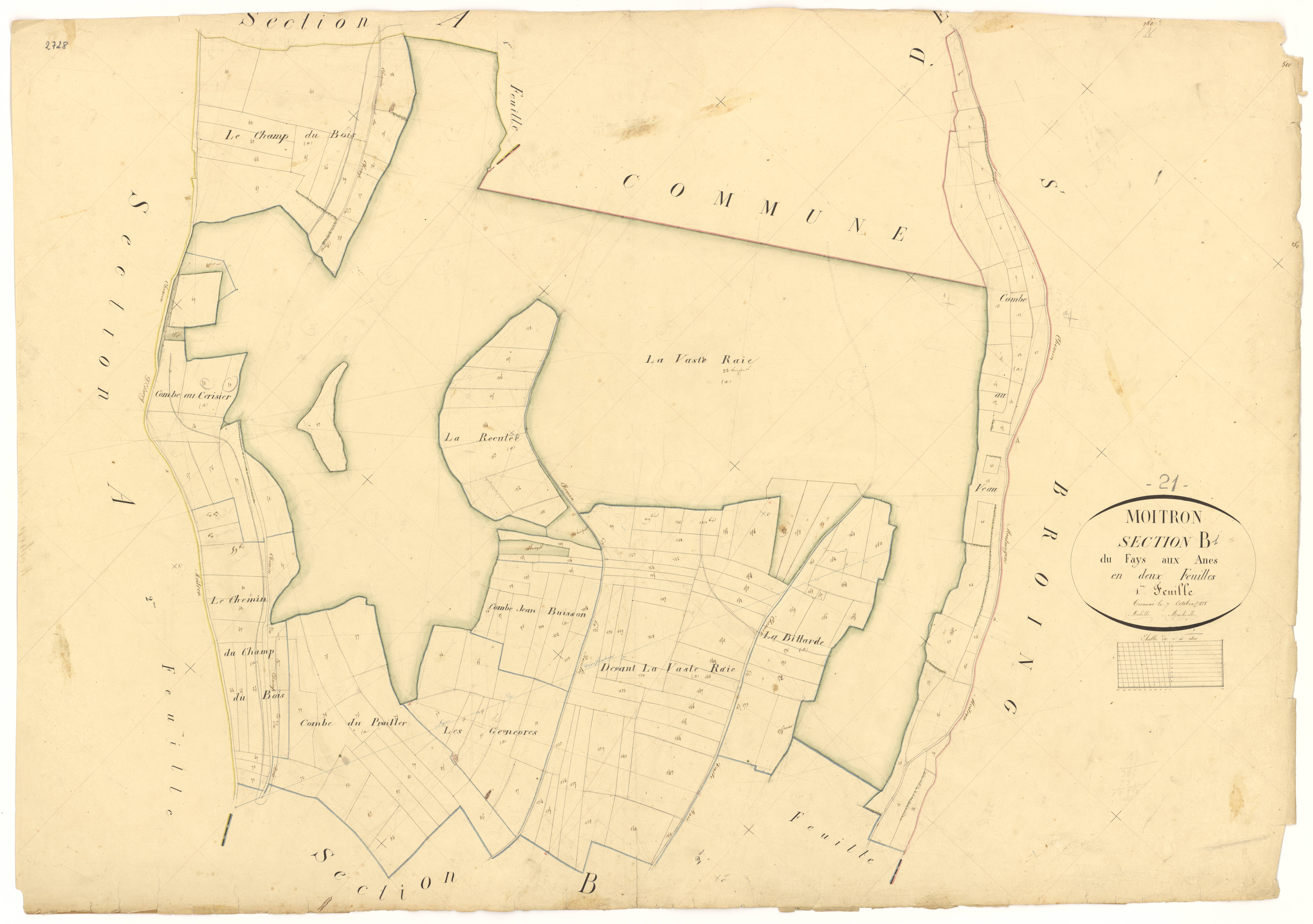 Moitron - Section B1 - 3 P PLAN 417/5
