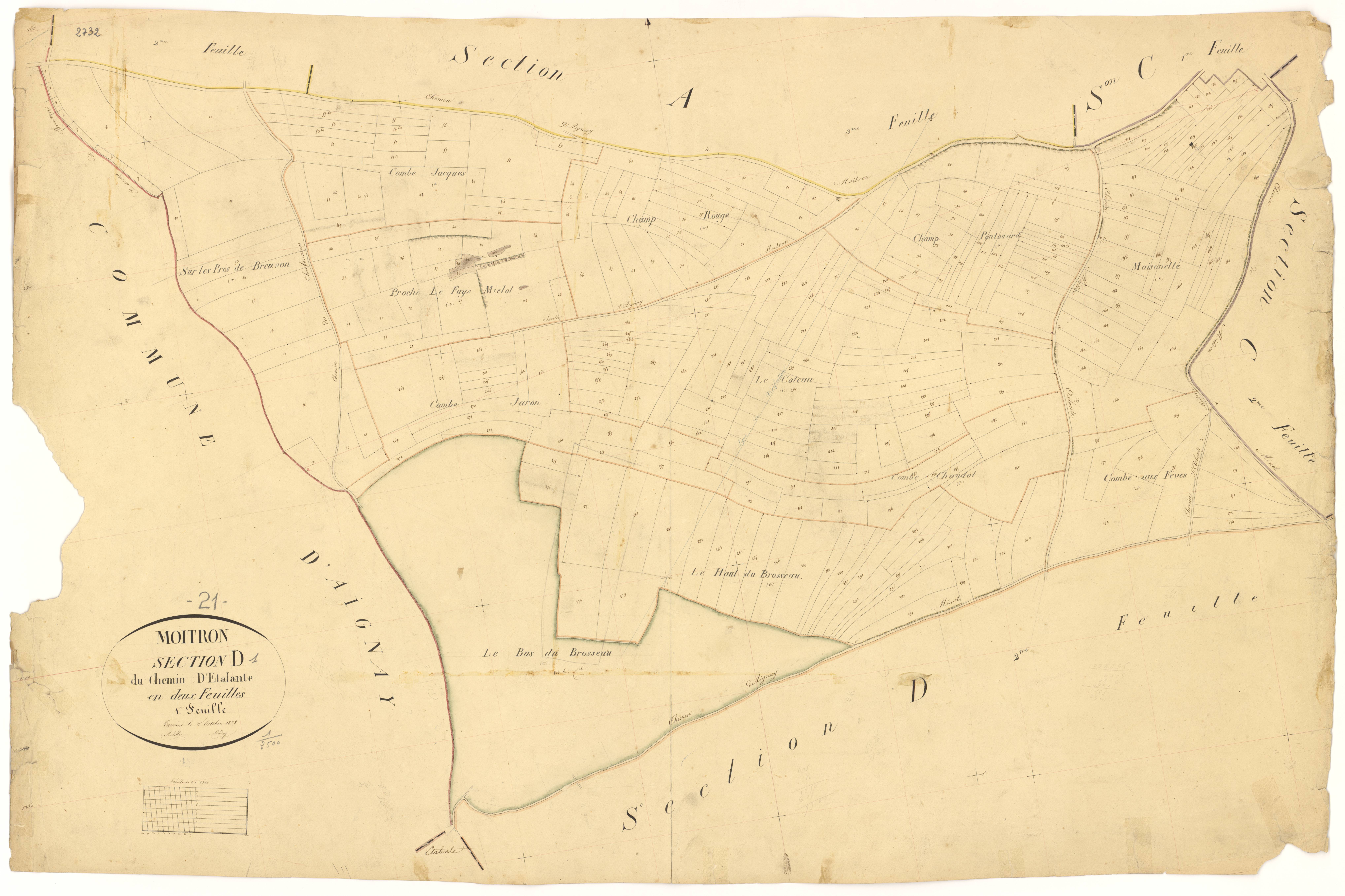Moitron - Section D1 - 3 P PLAN 417/9