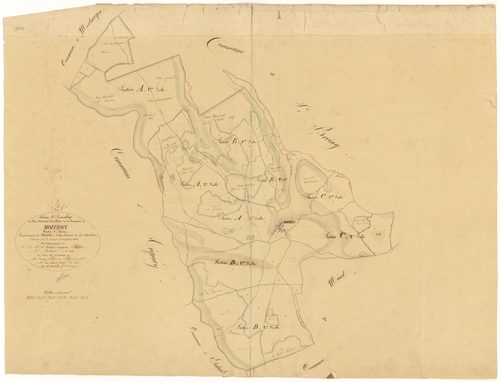 Moitron - Tableau d'assemblage - 3 P PLAN 417/1