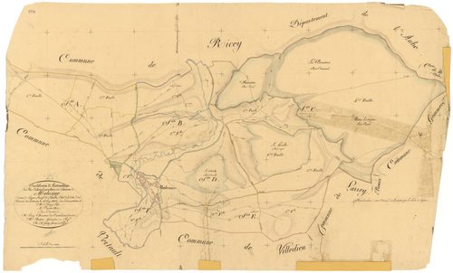 Molesme - Tableau d'assemblage - 3 P PLAN 418/1