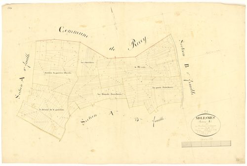 Molesme - Section A2 - 3 P PLAN 418/3