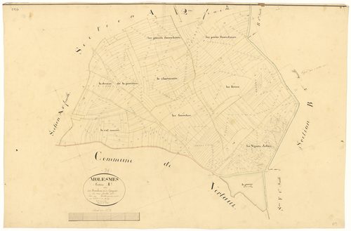 Molesme - Section A3 - 3 P PLAN 418/4