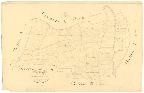 Molesme - Section B1 - 3 P PLAN 418/5