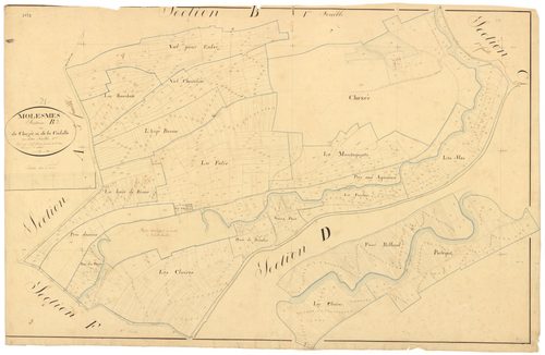 Molesme - Section B2 - 3 P PLAN 418/6
