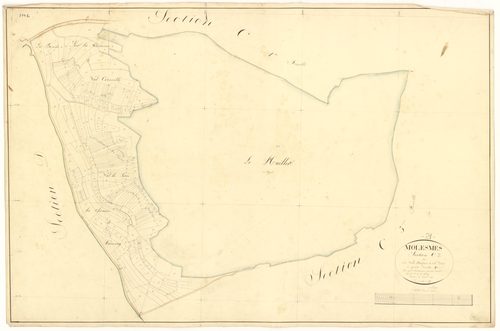 Molesme - Section C2 - 3 P PLAN 418/8