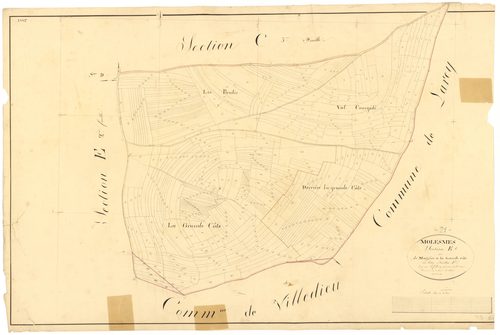 Molesme - Section E1 - 3 P PLAN 418/12
