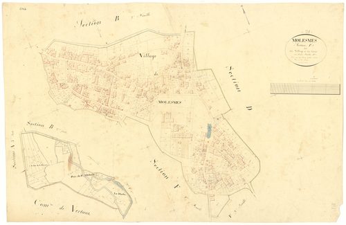Molesme - Section F1 - 3 P PLAN 418/14