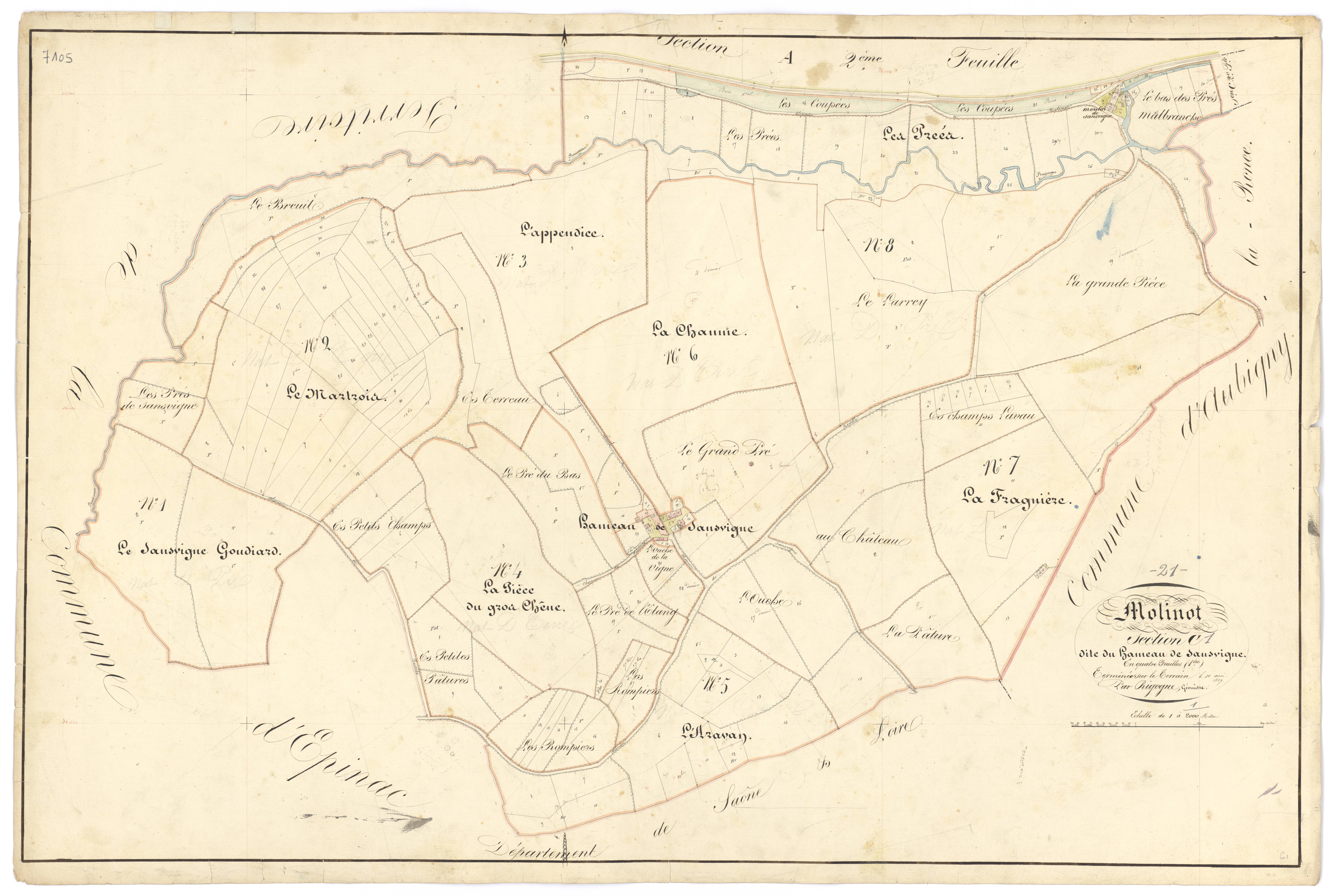 Molinot - Section C1 - 3 P PLAN 419/12