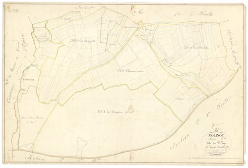 Molinot - Section A2 - 3 P PLAN 419/4