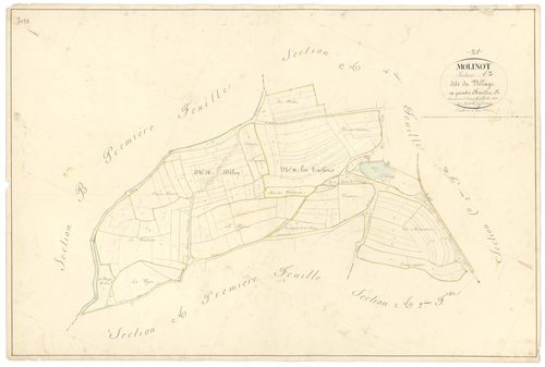 Molinot - Section A3 - 3 P PLAN 419/5