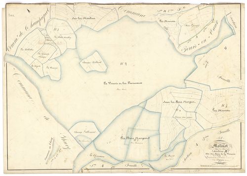 Molinot - Section B1 - 3 P PLAN 419/8
